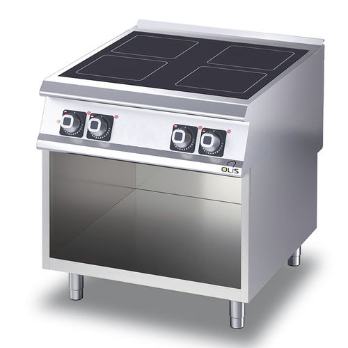 Cuisinière électrique - D94/10VTC - Olis Ali Group S.r.l. - professionnelle / en inox / en céramique