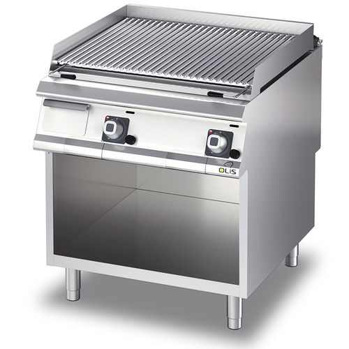 Gril à gaz - D94/10PLG - Olis Ali Group S.r.l. - sur plan / professionnel / en acier inox