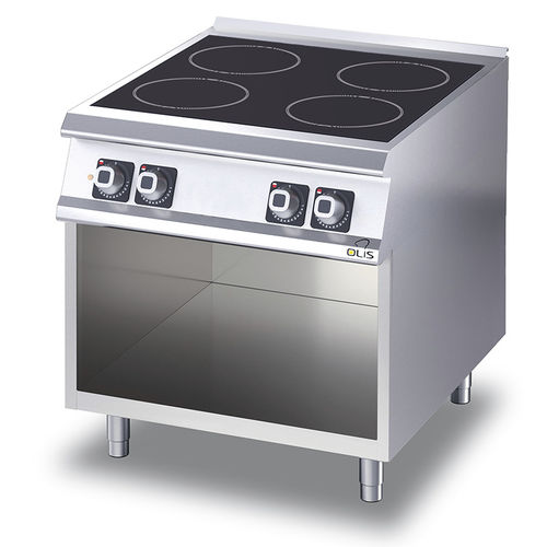 Cuisinière électrique - D74/10VTC - Olis Ali Group S.r.l. - professionnelle / en inox / en céramique