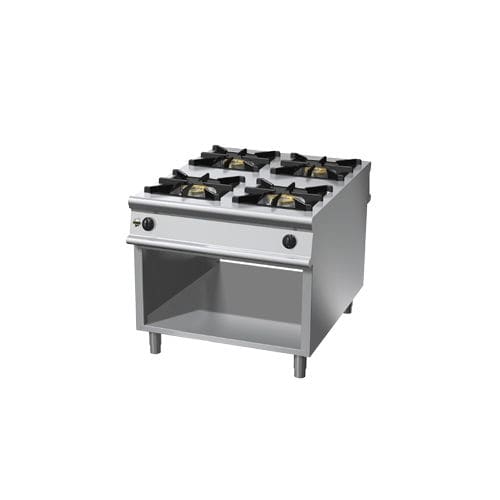 Cuisinière à gaz - 1100/90CGP - Olis Ali Group S.r.l. - professionnelle / en inox / en fonte