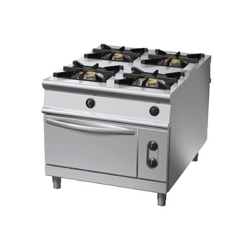 Cuisinière à gaz - 1100/90CGGP - Olis Ali Group S.r.l. - professionnelle / en inox / en fonte