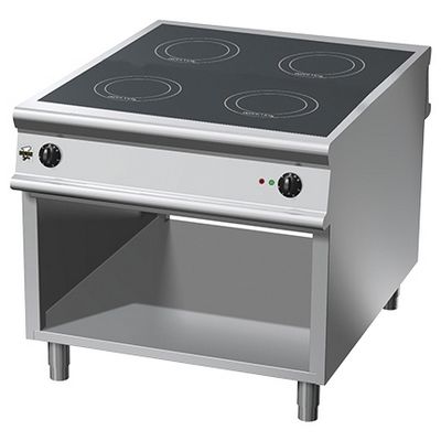 Cuisinière à induction - 1100/90VTCIND - Olis Ali Group S.r.l. - professionnelle / en inox / en céramique