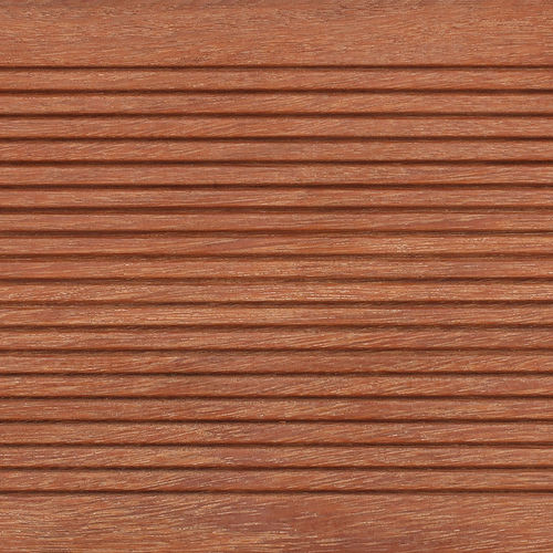 Lame de terrasse en cumaru - Castro Wood Floors - rainurée / clipsable / écolabel FSC