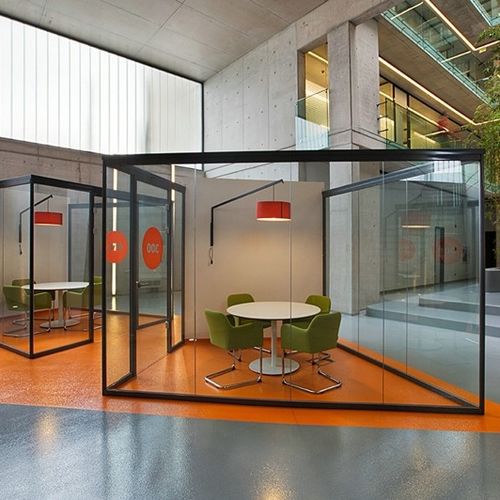 Cloison pivotante-coulissante - SONS - Integra - Interior Systems - modulaire / en aluminium / en PVC