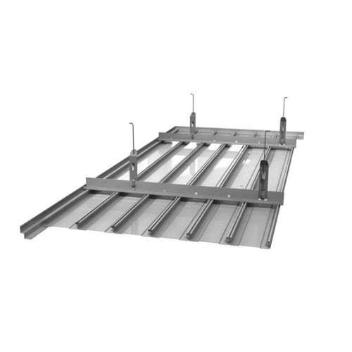 Faux-plafond en aluminium - TUBE SYSTEM - Integra - Interior Systems - en acier / en panneaux / pour bureau