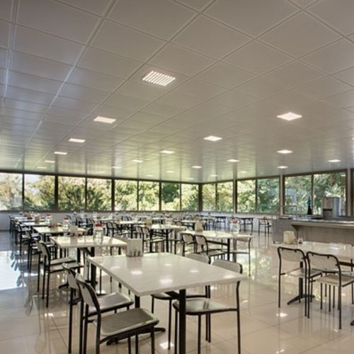 Luminaire encastrable au plafond - TILE DOT 99C - Integra - Interior Systems - à LED / circulaire / carré