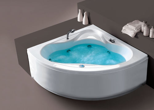 Baignoire d'angle - VALENCIA - ilma srl - en méthacrylate / blanche