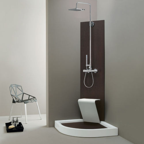 Colonne de douche murale - 50.DOCCIASEDILE - ilma srl - contemporaine / avec douche à main / avec rail