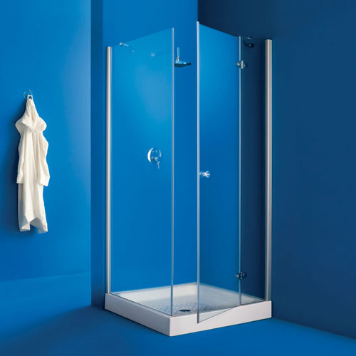 Paroi de douche battante - ONDA QC2 - ilma srl - d'angle