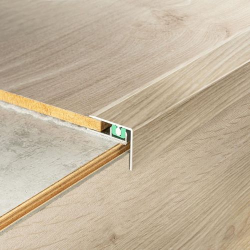 Profilé de finition aluminium - UNISYSTEM PLUS G/2 - PLUS G/4 - PROFILPAS - pour carrelage / de section rectangulaire / beige