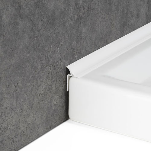 Profilé de finition aluminium - SANIBORD PVC - PROFILPAS - en PVC / pour douche / de rive