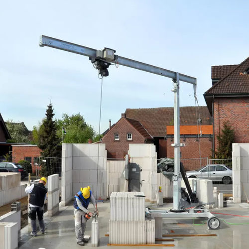 Mini-grue compacte - MK 300 / MK 400 - Böcker Maschinenwerke GmbH - télescopique / mobile / sur pneus