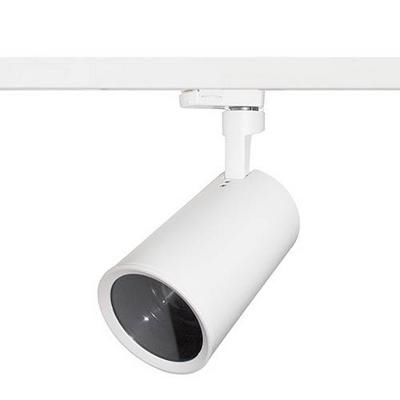 Éclairage sur rail à LED - ZOOM : TR130NW30 - Indigo Lighting - rond / en fonte d'aluminium / professionnel