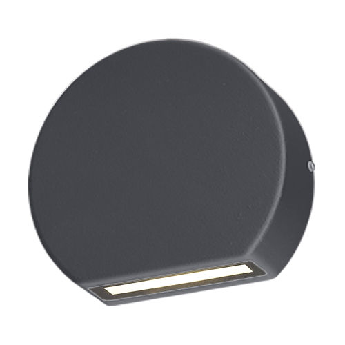 Applique murale contemporaine - LUXI 120 R : OU14524 - Indigo Lighting - d'extérieur / pour balisage / en fonte d'aluminium