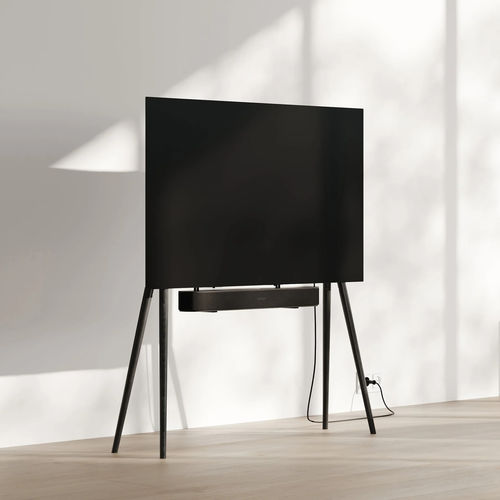 Support TV sur pied contemporain - YakiSugi - Esthete LLC - en chêne / résidentiel / 200 x 200