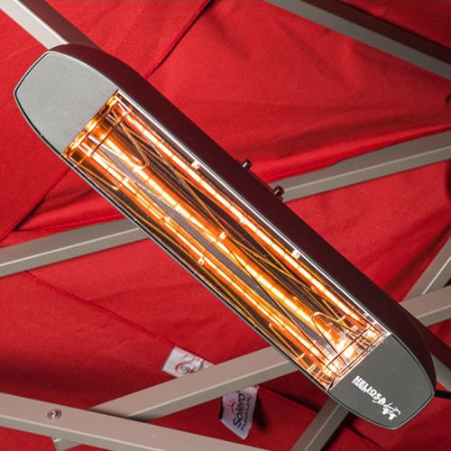 Chauffage infrarouge pour parasol - HELIOSA 11 - Solero Parasols - électrique / professionnel / tube radiant