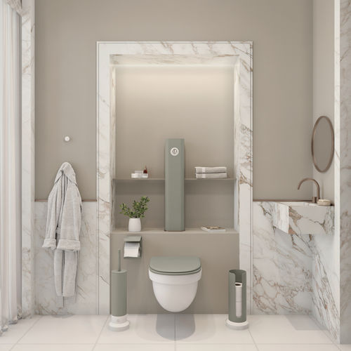 Toilette suspendue - Le Tube - GRIFFON - près du mur / en céramique / résidentielle