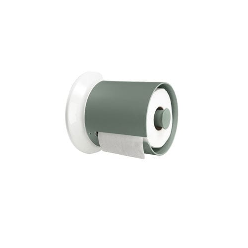 Distributeur de papier toilette mural - GRIFFON - en aluminium / en porcelaine / Fabriqué en France