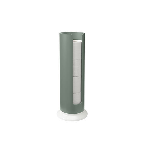 Porte-rouleau WC de sol - GRIFFON - en aluminium / en porcelaine / Fabriqué en France