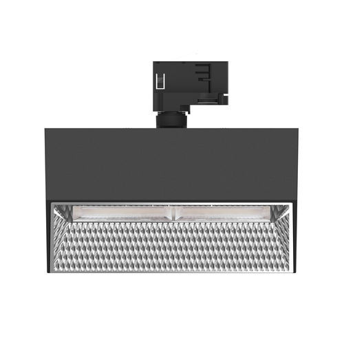 Éclairage sur rail wall washer - MILO - Kinglumi Co., Ltd. - à LED / rectangulaire / en métal