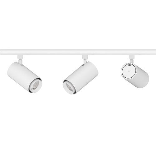 Éclairage sur rail à LED - TURBO ZOOMABLE - Kinglumi Co., Ltd. - rond / en aluminium / pour musée