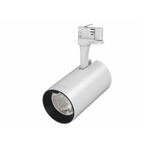 Éclairage sur rail LED RGBW - AISCENE - Kinglumi Co., Ltd. - cylindrique / en aluminium / magasin de vente au détail
