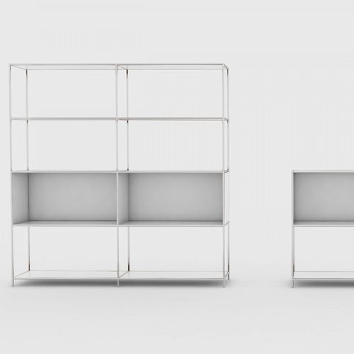 Étagère modulable - aamco - contemporaine / en chêne / en noyer
