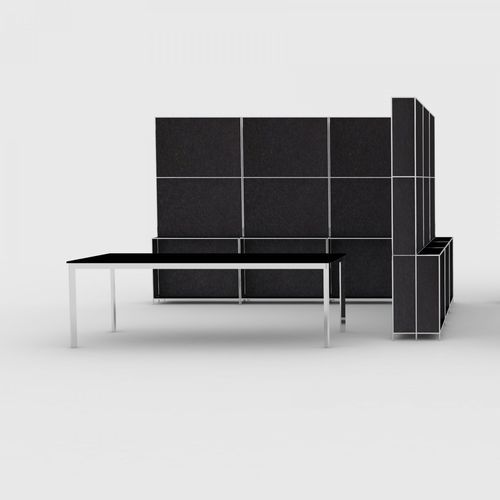 Séparateur d'espace en tissu acoustique - aamco - pour bureau / modulable / acoustique