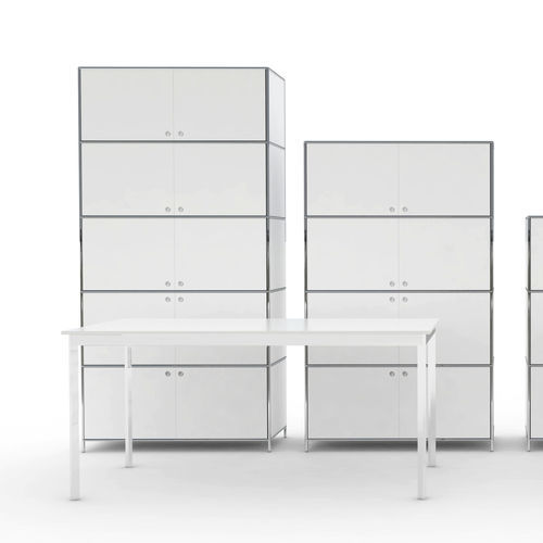 Armoire de classement basse - aamco - haute / en chêne / en noyer