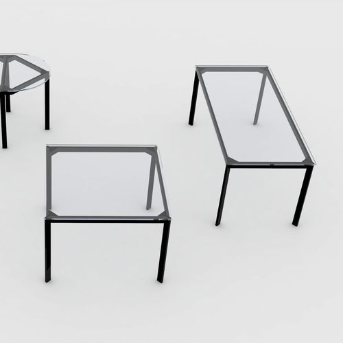 Table de réunion contemporaine - CLASS - aamco - en HPL / en verre / en marbre
