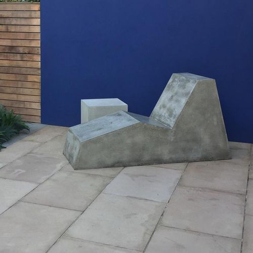 Bain de soleil contemporain - TAKE A NAP - Living Concrete Ltd - en béton / d'intérieur