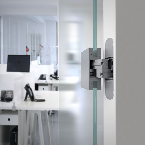 Charnière pour porte en verre - 1080 GLASS - CEAM AMADEO S.P.A. - en zamak / invisible / résidentielle