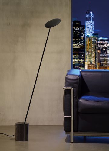 Lampe sur pied - CIRCLES - millelumen - en métal / en marbre / contemporaine