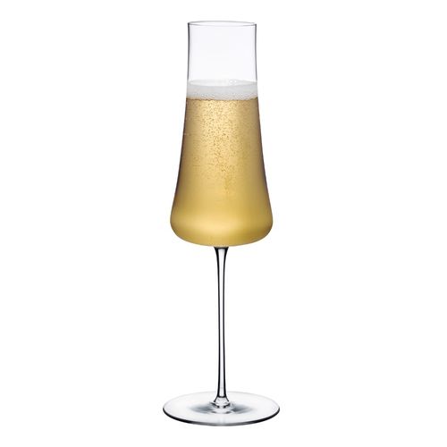 Flûte à champagne en verre - STEM ZERO - nude - professionnelle