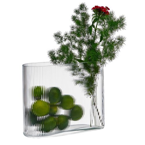 Vase contemporain - MIST - nude - en verre