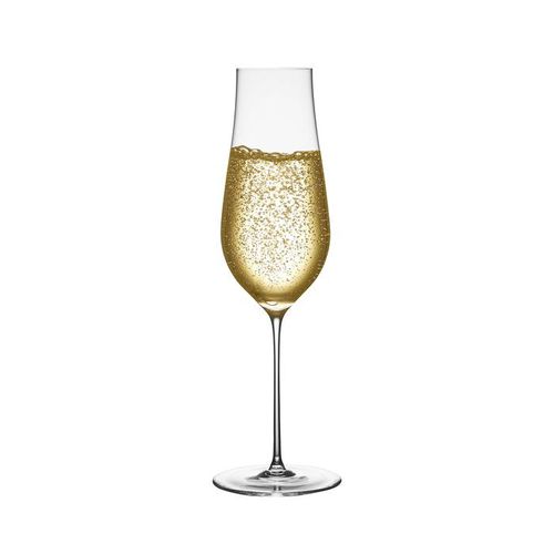 Flûte à champagne en verre - TULIP - nude - professionnelle