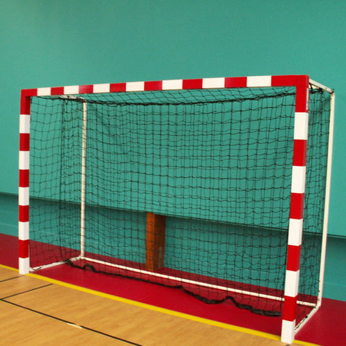 Filet de handball en HDPE - S16950 - SODEX SPORT - noir / rectangulaire / à mailles rectangulaires