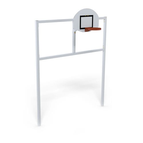 But multisport en acier galvanisé - S18121 - SODEX SPORT - à sceller / blanc / thermo-laqué
