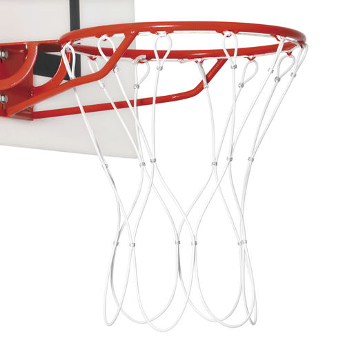 Filet de basket en métal - S14870 - SODEX SPORT - blanc / 5 mm / d'extérieur
