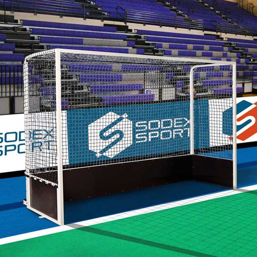 But de hockey en métal - S22256PZW - SODEX SPORT - fixe / blanc / thermo-laqué