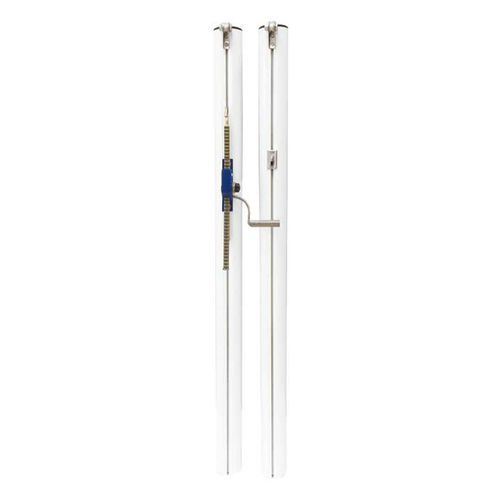Poteau de tennis à sceller - S25233 - SODEX SPORT - en aluminium / blanc / thermo-laqué