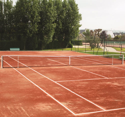 Filet de tennis en HDPE - S25881 - SODEX SPORT - noir / 4 mm / d'entraînement