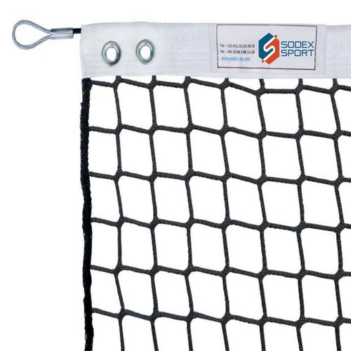 Filet de tennis en polypropylène - S25863KL - SODEX SPORT - noir / 3 mm / de compétition