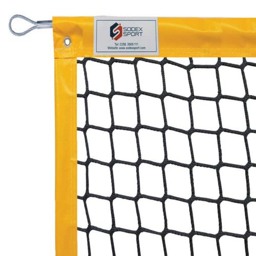 Filet de tennis en polypropylène - S25862KL - SODEX SPORT - noir / 4 mm / d'entraînement