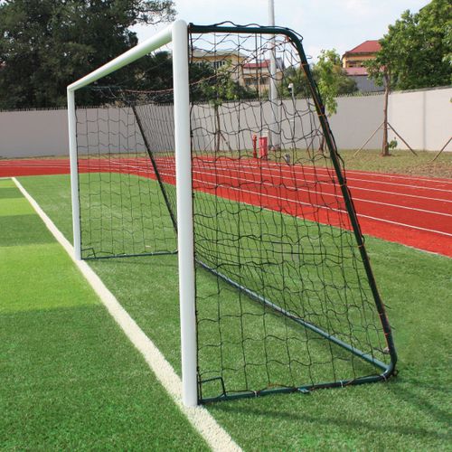 Filet de football en polyéthylène - S12760 - SODEX SPORT - noir / trapézoïdal / à maille carrée