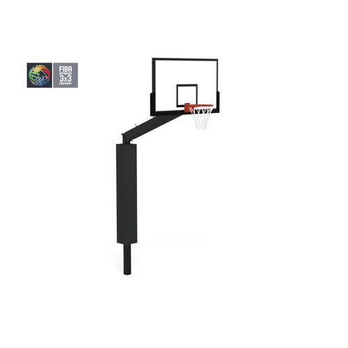 Panier de basket d'extérieur - S14120PZN - SODEX SPORT - 3x3 / fixe / en acier galvanisé