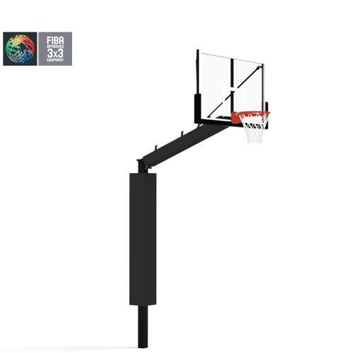 Panier de basket d'extérieur - S14226PZN - SODEX SPORT - 3x3 / à sceller / en acier galvanisé