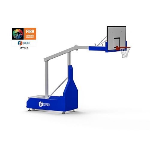 Panier de basket d'extérieur - S14635 - SODEX SPORT - 5x5 / transportable / autostable