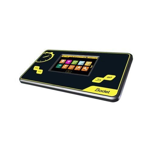 Clavier de contrôle pour équipement multimédia - SCOREPAD - SODEX SPORT - sur plan / à écran tactile / sans fil