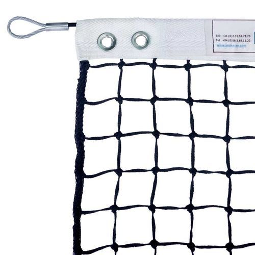 Filet de padel en HDPE - S26863 - SODEX SPORT - noir / 3 mm / d'extérieur